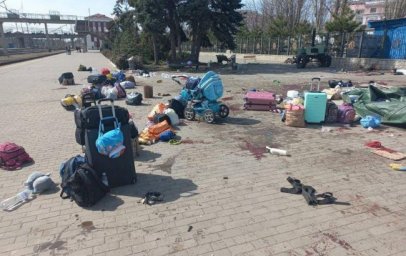
Обстрел вокзала Краматорска: раненых отправляют в больницы соседних областей
