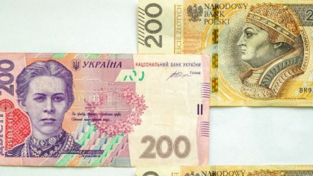 
В Польше уже на этой неделе остановят программу обмена гривны на злотые
