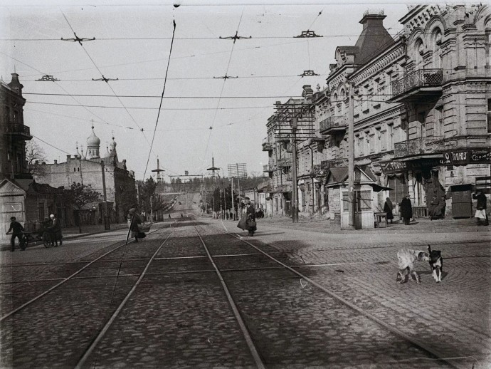 Київ. Вулиця Комінтерну (в наш час &ndash; Симона Петлюри). 1920-ті роки.