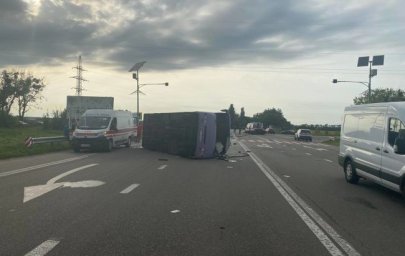 В Киевской области легковушка столкнулась с автобусом: много пострадавших