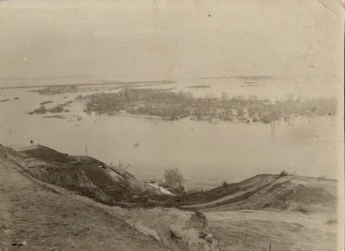 Труханів острів навесні 1936 року.