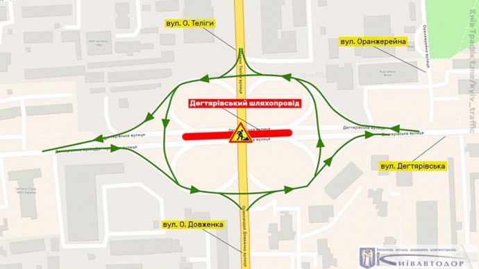 С 13 июня по 30 ноября закроют для проезда Дегтяревский путепровод в связи с его реконструкцией